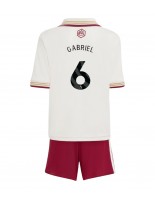 Arsenal Gabriel Magalhaes #6 Kolmaspaita Lasten 2025-26 Lyhythihainen (+ shortsit)